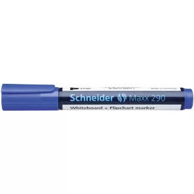   Tábla- és flipchart marker 2-3mm, kerek végű Schneider Maxx 290 kék