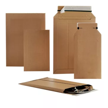   Csomagküldő webshop hullámkarton tasak A5+ 190x272mm/200x280mm E-Flute