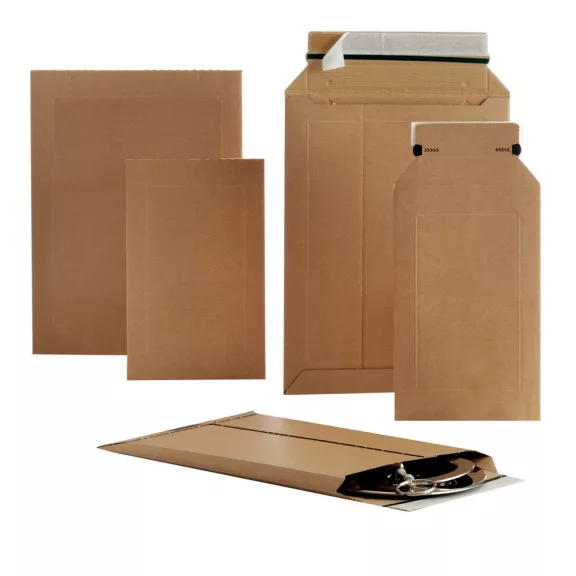 Csomagküldő webshop hullámkarton tasak A5+ 190x272mm/200x280mm E-Flute Csomagküldő webshop hullámkarton tasak A5+ 190x272mm/200x280mm E-Flute