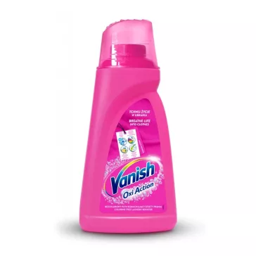   Folteltávolító folyadék színes ruhákhoz 1 liter Vanish Oxi Action pink
