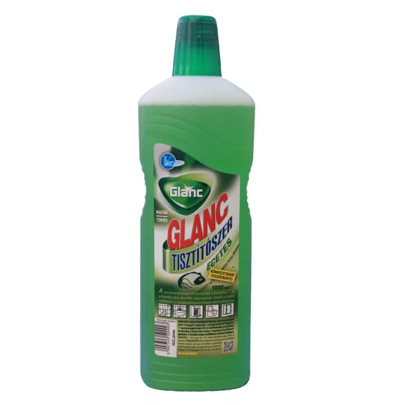 Általános tisztítószer ecetes környezetbarát foszfátmentes 1 liter Glanc Általános tisztítószer ecetes környezetbarát foszfátmentes 1 liter Glanc