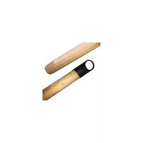   Felmosónyél / partvis nyél lakkozott fa menetes véggel 120 cm