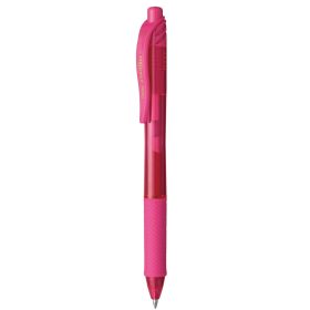   Rollertoll zselés golyóátmérő 0,7 mm, Pentel EnerGelX BL107-PX, írásszín rózsaszín