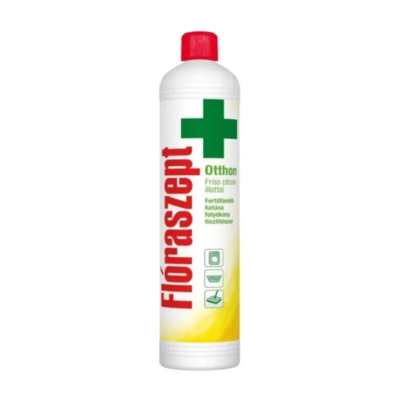 Fertőtlenítő hatású tisztítószer 1 liter Flóraszept Otthon Citrom Fertőtlenítő hatású tisztítószer 1 liter Flóraszept Otthon Citrom