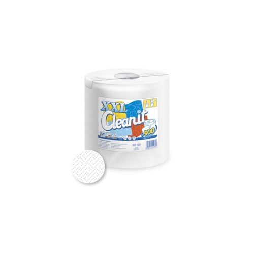 Háztartási papírtörlő kéztörlő 2 rétegű 500 lapos egyesével csomagolt Cleanit XXL500 Lucart