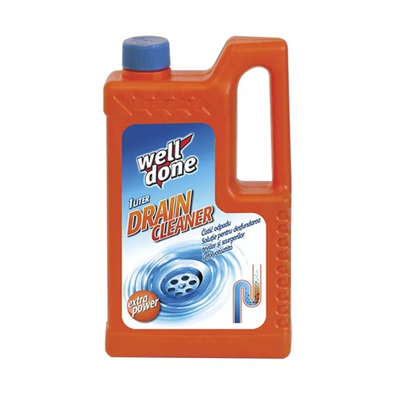 Lefolyótisztító 1 liter Well Done Lefolyótisztító 1 liter Well Done