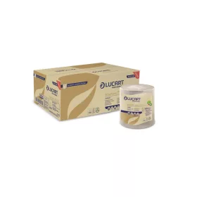   Kéztörlő 2 rétegű tekercses átmérő: 19 cm 6 tekercs/karton 155 ID EcoNatural Lucart_861059E havanna barna