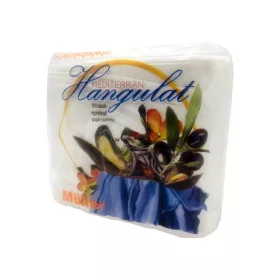   Szalvéta 1 rétegű 30 x 30 cm 100 lap/csomag fehér Mediterrán hangulat