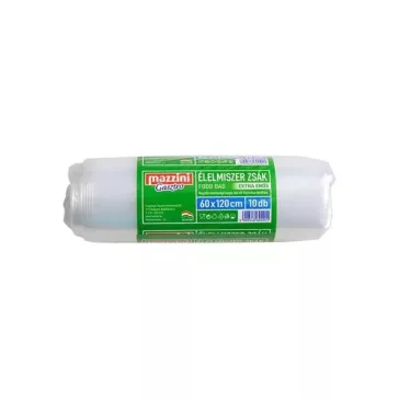   Élelmiszerzsák 60 x 120 cm extra erős 10 db/tekercs Mazzini
