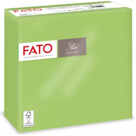   Szalvéta 2 rétegű 38 x 38 cm 40 lap/cs Fato Star zöldalma_82991500