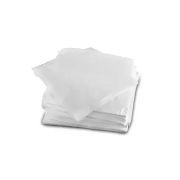 Hamburgeres tasak műanyag 15 x 15 cm 1000 db/csomag fehér