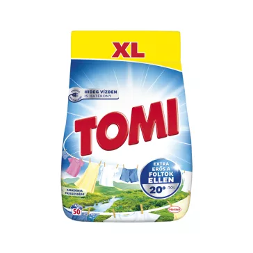 Mosópor 2,5 kg (50 mosás) fehér ruhákhoz Tomi  Amazonia