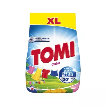 Mosópor 2,5kg (50 mosás) színes ruhákhoz Tomi Color