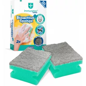   Mosogatószivacs 2 db/csomag antibakteriális cellulóz Bonus Immunetec_B693