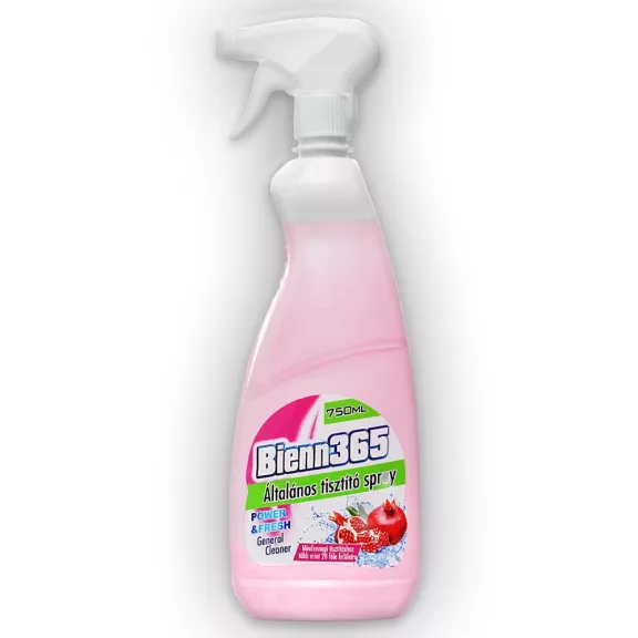 Általános tisztítószer szórófejes 750 ml Bienn 365 Általános tisztítószer szórófejes 750 ml Bienn 365
