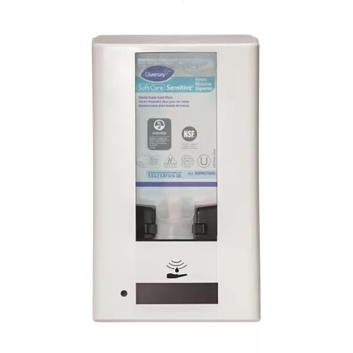 Adagoló szenzoros folyékony szappanhoz és kézfertőtlenítő gélhez 1,3 liter műanyag IntelliCare Hybrid fehér