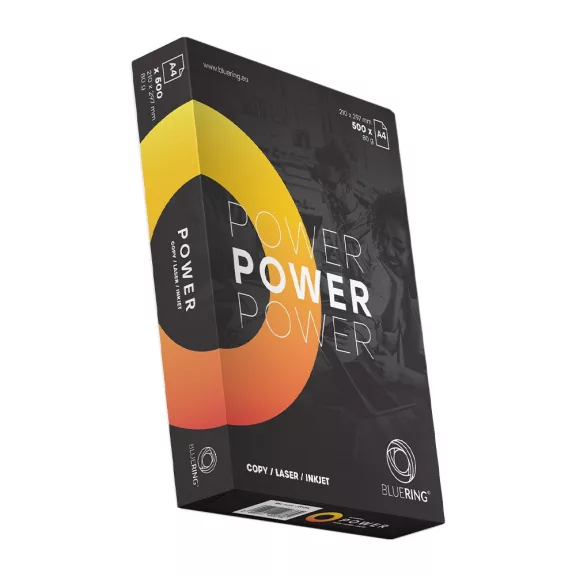 Másolópapír A4, 80g, Bluering® Power 500 ív/csomag Másolópapír A4, 80g, Bluering® Power 500 ív/csomag