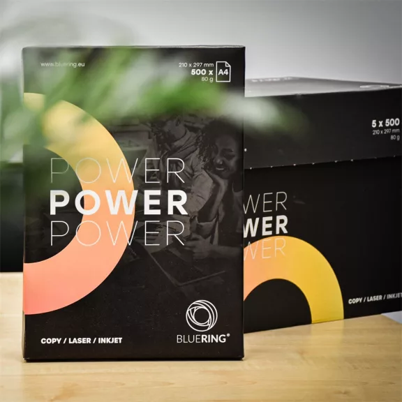 Másolópapír A4, 80g, Bluering® Power 500 ív/csomag Másolópapír A4, 80g, Bluering® Power 500 ív/csomag