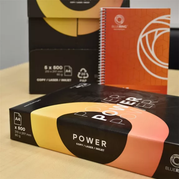Másolópapír A4, 80g, Bluering® Power 500 ív/csomag Másolópapír A4, 80g, Bluering® Power 500 ív/csomag