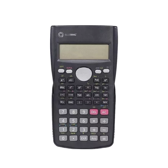 Számológép tudományos 401 funkciós, Bluering® fekete Számológép tudományos 401 funkciós, Bluering® fekete