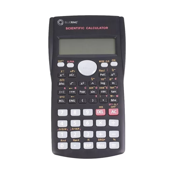 Számológép tudományos 240 funkciós, Bluering® fekete Számológép tudományos 240 funkciós, Bluering® fekete