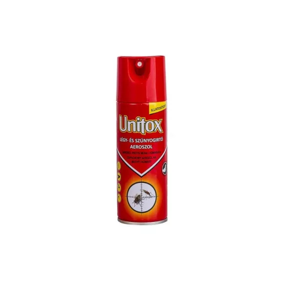 Légy- és szúnyogirtó aeroszol 200 ml Unitox Légy- és szúnyogirtó aeroszol 200 ml Unitox