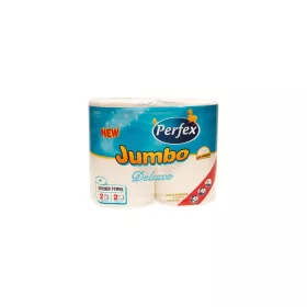   Háztartási papírtörlő kéztörlő 2 rétegű 300 lap/tekercs 2 tekercs/csomag Boni Perfex Jumbo Deluxe