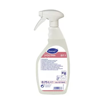   Rozsdamentes acélápolószer szórófejes 750 ml Suma Inox D7.1