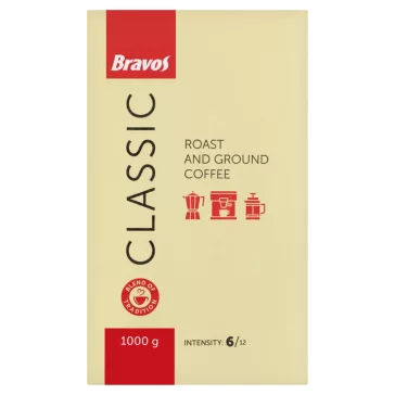 Kávé őrölt, 1000g, Bravos Classic