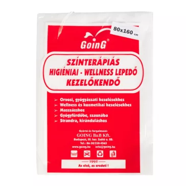   Masszázslepedő egyszer használatos 80 x 160 cm fehér 50 g-os Basic