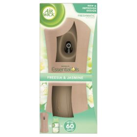   Légfrissítő készülék utántöltővel 250 ml AirWick Freshmatic Frézia&Jázmin