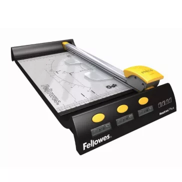   Vágógép görgős körkéses, A4, 10lap, Fellowes® Neutron A4+