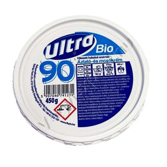 Áztató- és mosókrém 450 g Ultra Bio 90 Áztató- és mosókrém 450 g Ultra Bio 90