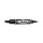 Alkoholos marker Zebra MCKIE EXTRA BOLD fekete