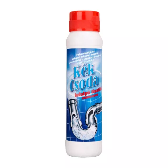 Lefolyótisztító granulátum 500 g Kék csoda Lefolyótisztító granulátum 500 g Kék csoda