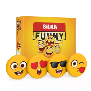 Radír, smile-nagy, 36 db/display, Silka