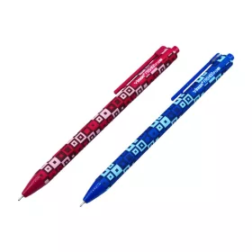   Golyóstoll nyomógombos 0,7mm Vinson Graphic F12 vegyes test displ 24 db/display