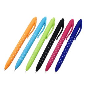   Golyóstoll nyomógombos 0,7mm Vinson Look 3202 vegyes test displ 36 db/display