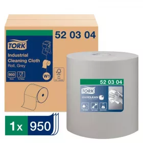   Ipari törlő tekercses többfunkciós 361 m/ 950 lap / tekercs 1 tek/karton W1 Tork_520304 szürke