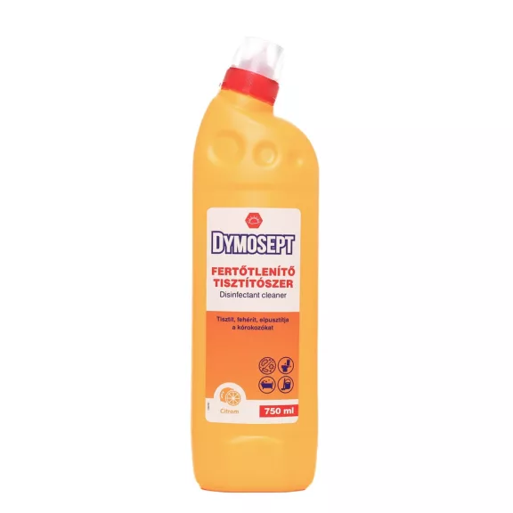 Fertőtlenítő hatású tisztítószer 750 ml Dymosept citrom