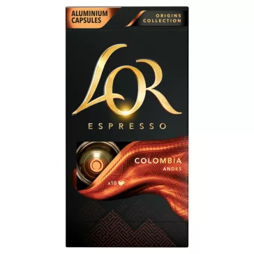   Kávékapszula, Nespresso kompatibilis LOR Colombia 10 db kapszula