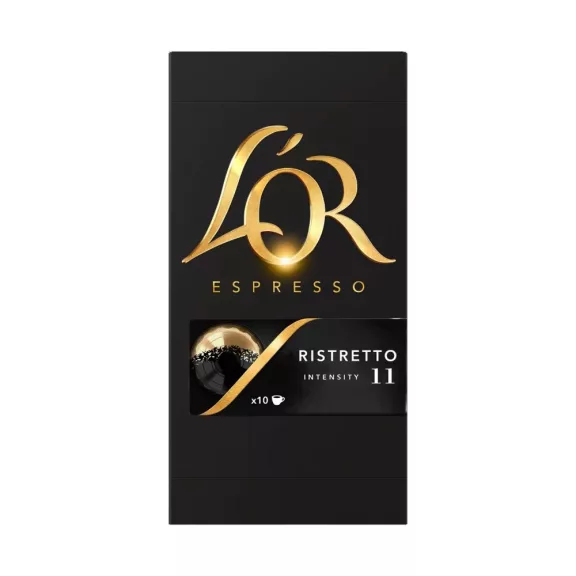 Kávékapszula, Nespresso kompatibilis LOR Ristretto 10 db kapszula Kávékapszula, Nespresso kompatibilis LOR Ristretto 10 db kapszula