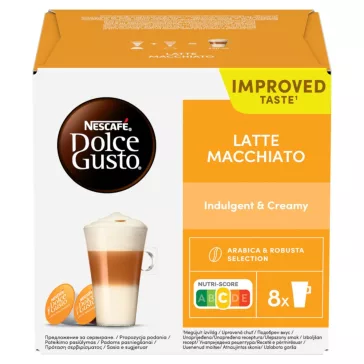   Kávékapszula, Nescafé DOLCE GUSTO Café Latte Macchiato 16db kapszula