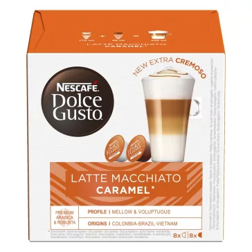   Kávékapszula, Nescafé DOLCE GUSTO Café Latte Macchiato 16db kapszula