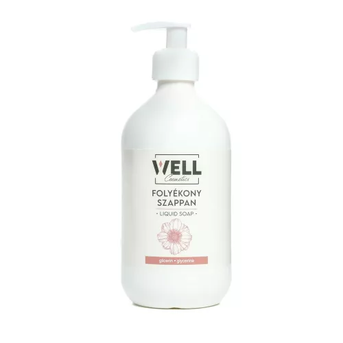 Folyékony szappan pumpás 500 ml WELL glicerines