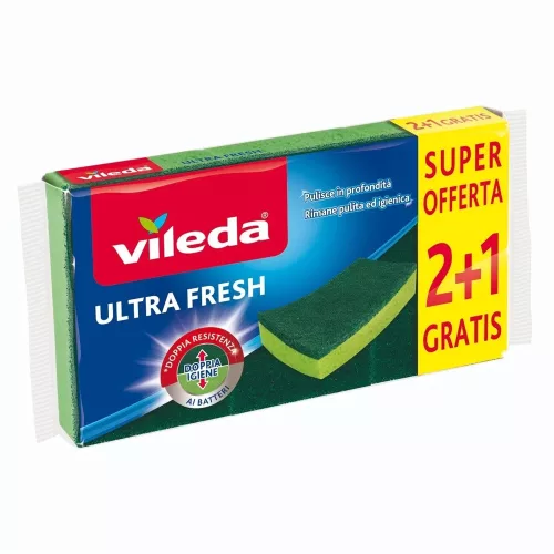 Mosogatószivacs 2+1 Ultra Fresh Vileda_F17687