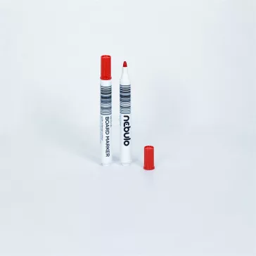 Táblamarker 2-3mm, kúpos Nebulo piros