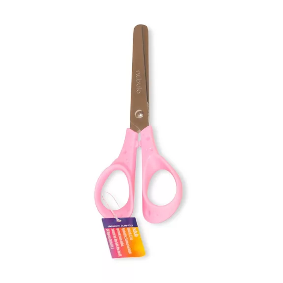 Olló 13,5cm, kerekített heggyel, ergonomikus, iskolai, Nebulo Olló 13,5cm, kerekített heggyel, ergonomikus, iskolai, Nebulo