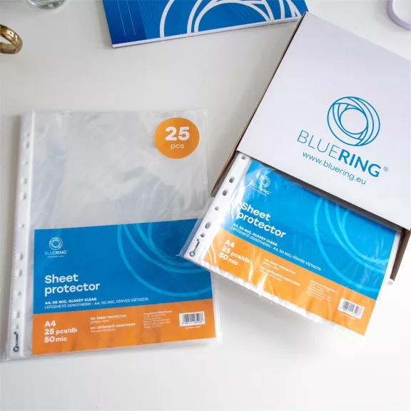 Genotherm lefűzhető, A4, 50 micron narancsos Bluering® 25 db/csomag, 4 csomag/karton kínáló Genotherm lefűzhető, A4, 50 micron narancsos Bluering® 25 db/csomag, 4 csomag/karton kínáló