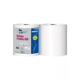   Ipari törlő 2 rétegű tekercses átmérő: 26 cm 800 lap/tek 2 tekercs/zsugor Paperdi Bobina Pratika 800_BI8S800/25_fehér